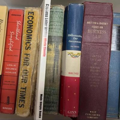 Vintage Hardback Business Books