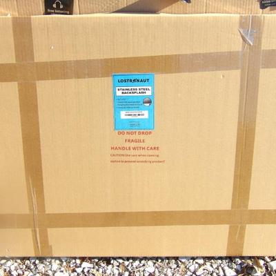 Stainless Steel Backsplash