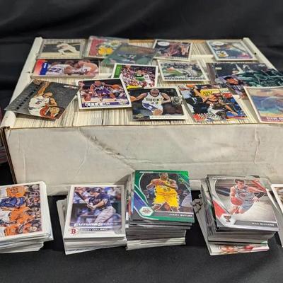 Big Mystery Lot of Mixed Sports Trading Cards, Estimated 3-4,000