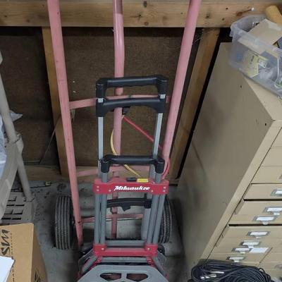 Three 2-wheel Hand Truck Dollys