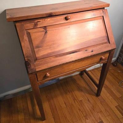 Vintage Broyhill Secretary Desk 