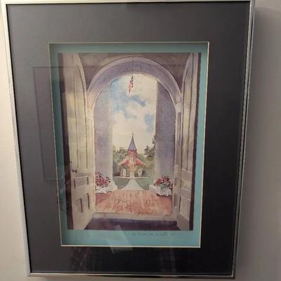 Georgianna Brush Watercolor...Lee Chapel