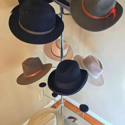 9 Men's Felt & Wool Hats Stetson, Outback, Outback