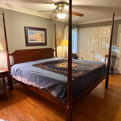 King Size Four Post Bed Frame