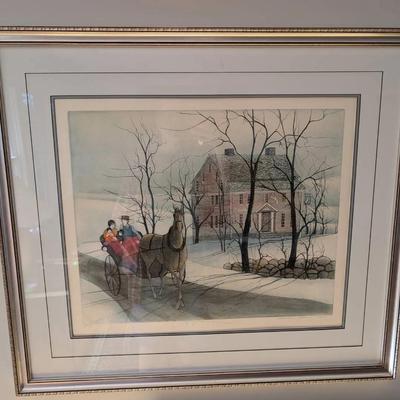 Early P. Buckley Moss Print
