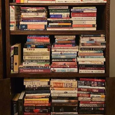 Collection Of Novels, Biographies, Self Help, Cookbooks, Medical, Exercise, Gardening, Poetry, Diet+