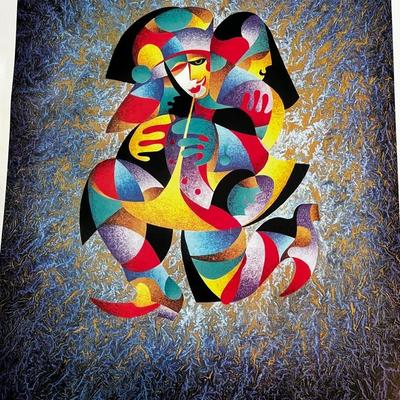 Play That Horn II #15 by Anatole Krasnyansky  Unframed Signed Print