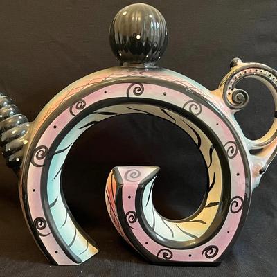 Vintage Ceramic Artisan Faux Teapot 