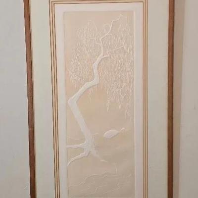 GRACE D'ESOPO 'Weeping Willow'  Framed, Matted & Signed #61/275 Artwork