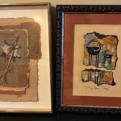 Native Inspired Earth Toned Abstract Art