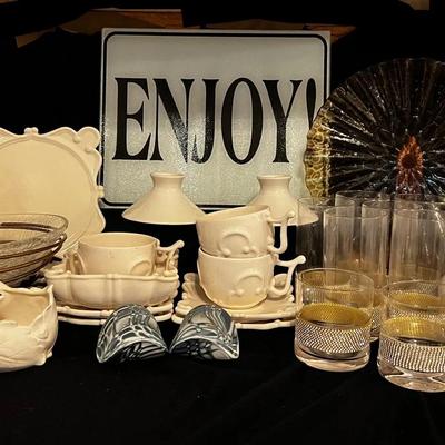 Antheor Dishes + Christian Siriano Glassware & Home Accents