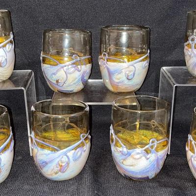 Fredrick Warren Signed Tumblers