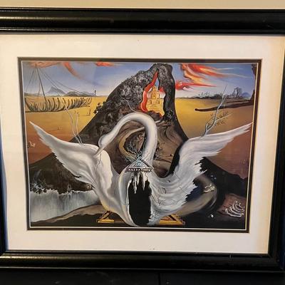 Bacchanale by Salvador Dali -  Framed Lithograph