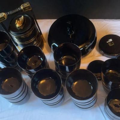 Black Laquer Bowls