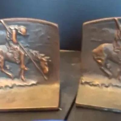 End of the Trail Bookends