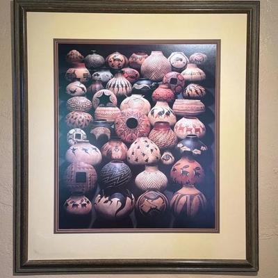 Robert Rivera “Gourds” Framed Print 