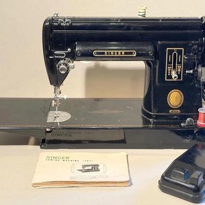 Vintage Singer 301A Sewing Machine 