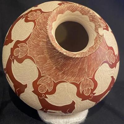 Leonel Lopez Deer Pot