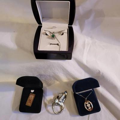 Costume Jewelry in Boxes 