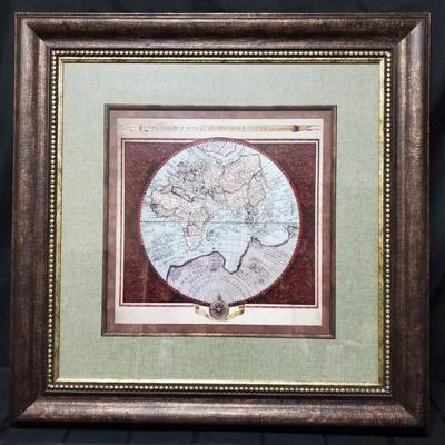 Dw200 old world map art print