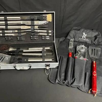 Dw159 bbq set grilling tools