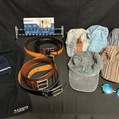 Dw194 men s acccessories & belt rack