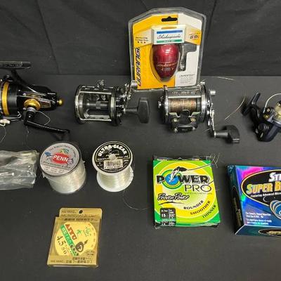 Dw215 fishing reels and line