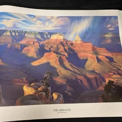 Dw195 art print the miracle, by fred lucas