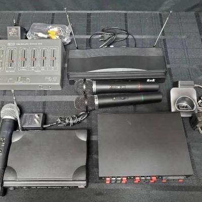 Dw190 wireless mics video mini editor enhancer mixer and more