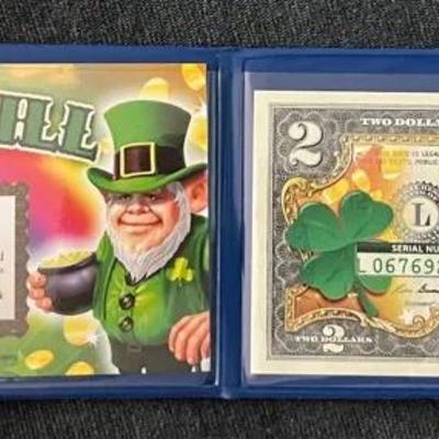 Lucky Bill Commemorative Bank Note $2 Bill Series 2013