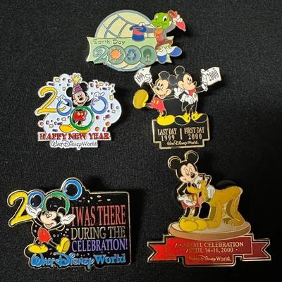 Disney Millennium Celebration 2000 Pin Set  Limited Editions