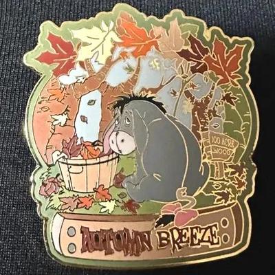 Disney Eeyore Autumn Breeze Seasonal Series Pin  Limited Edition of 5,000
