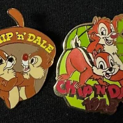 Disney Chip n Dale Pin Duo  Countdown to the Millennium Series