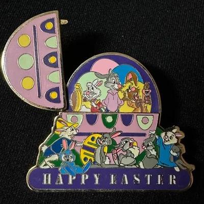 #2 Disney 2001 Happy Easter Hinged Pin- Limited Edition Of 7500