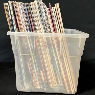 Mystery Assortment Of Vintage Vinyl Records 