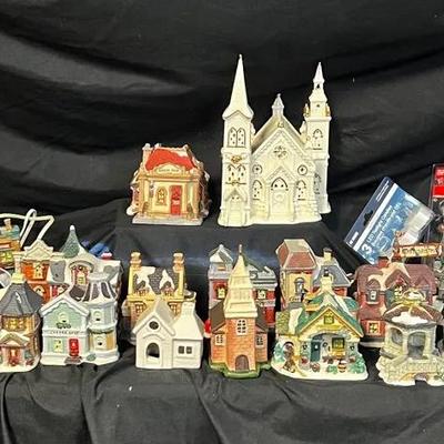 Mini Light Up Houses Plus Accessories 