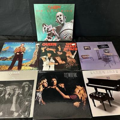 Vintage Vinyl- Fleetwood Mac, Elton John, Queen
