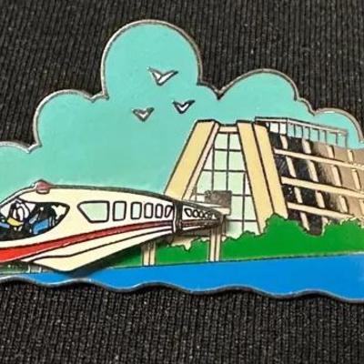 Disney Monorail Pin- Limited Edition Of 10000