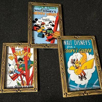 Set of (3) Disney Nostalgia Movie Poster Pins  Limited Edition of 3,000 (2000 Release)