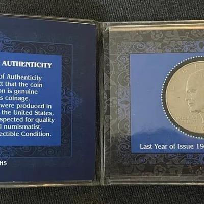 Last Year Of Issue Eisenhower Dollar 1978