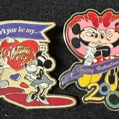 Disney Valentine’s Day Pins- Limited Edition 