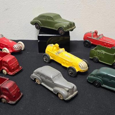 Vintage AUBURN RUBBER CORP AUBURN, IND Rubber Toy Cars, Trucks & Race Cars/Drivers
