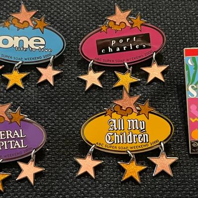 Super Soap Weekend Disney Pins #2