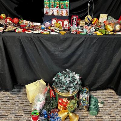 Mystery Lot Of Christmas Ornaments•Christmas Lights