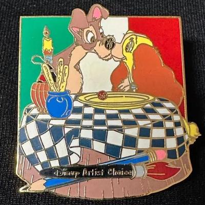 Disney Lady & The Tramp Artist Choice Pin  Limited Edition #841 of 3000