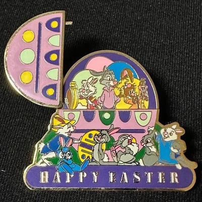 Disney 2001 Happy Easter Hinged Pin  Limited Edition of 7,500