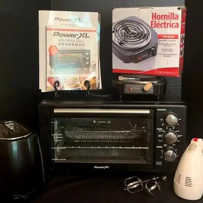 PowerXL Air Fryer Grill, Electric Hot Plate, and Small Appliance Collection – All Power On