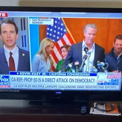 Vizio Flat-Screen TV and DVD Player with Remotes – Both Power On