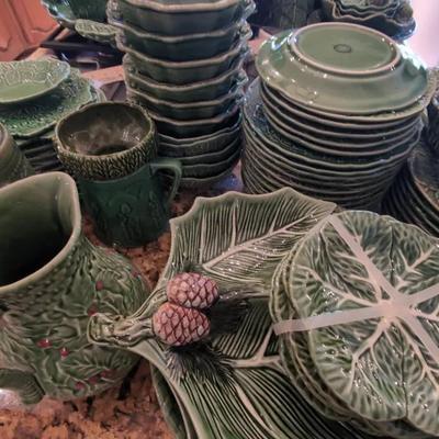 San Rafael Green Pottery – Made in Portugal & Other Assorted Brands