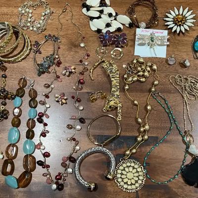 Nice Lot Of Costume Jewelry